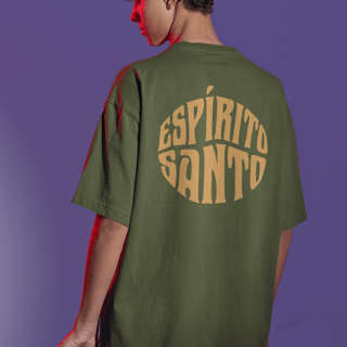 Nome do produto Camiseta Oversized Lisa+Marca Amarelo/Frente e Costa