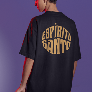 Nome do produto Camiseta Oversized Lisa+Marca Amarelo/Frente e Costa