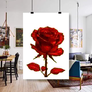 Nome do produto Poster-Melodia Rubra