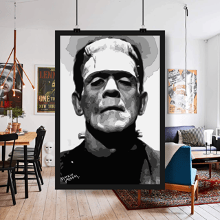Nome do produto Poster Frankenstein Boris Karloff
