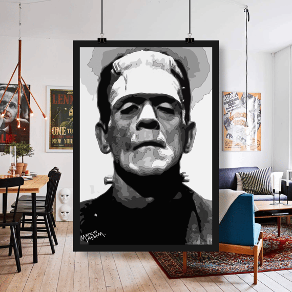 Poster Frankenstein Boris Karloff