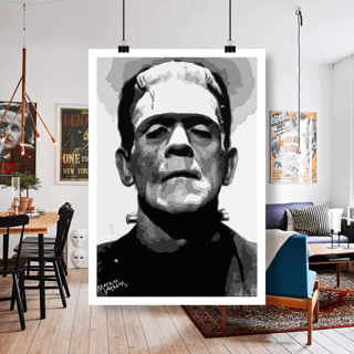 Nome do produto Poster Frankenstein Boris Karloff