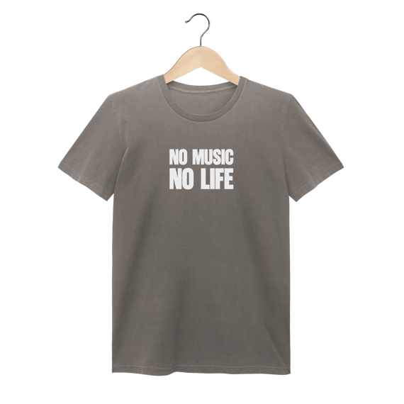 Tshirt No music, No life ESTONADA