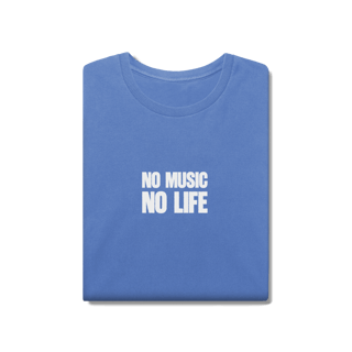 Nome do produto Tshirt No music, No life