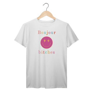 Nome do produto Tshirt Bonjour Bitches