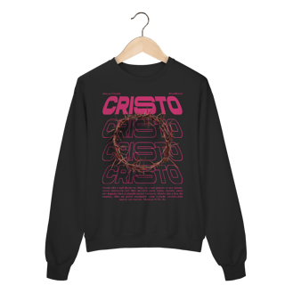 Nome do produto Cristo - Moletom Fechado