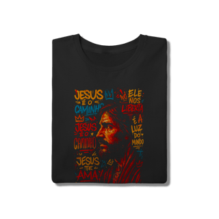 Nome do produtoJesus e o Caminho - T-Shirt