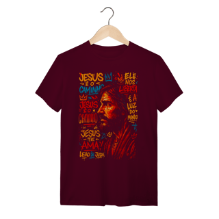 Nome do produtoJesus e o Caminho - T-Shirt