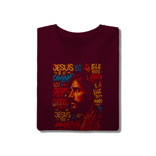 Nome do produtoJesus e o Caminho - T-Shirt