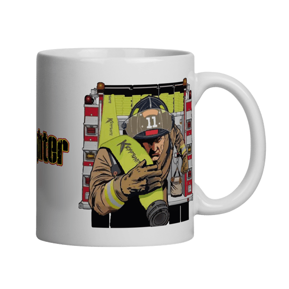 Firefighter Grunge