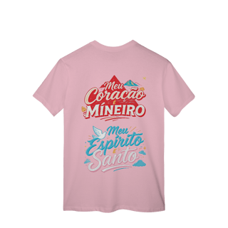 Nome do produto Coração Mineiro - T-Shirt Classic (costas)
