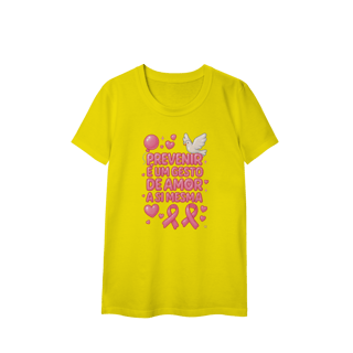 Nome do produto Prevenir é um gesto de amor - Baby Long Feminina