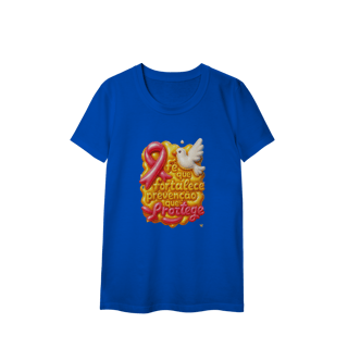 Nome do produto Fé que Fortalece - Baby Long Feminina