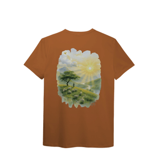 Nome do produto O Senhor é o meu pastor – T-Shirt Pima