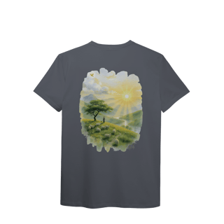 Nome do produto O Senhor é o meu pastor – T-Shirt Pima