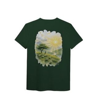 Nome do produto O Senhor é o meu pastor – T-Shirt Pima