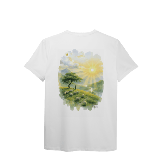 Nome do produto O Senhor é o meu pastor – T-Shirt Pima