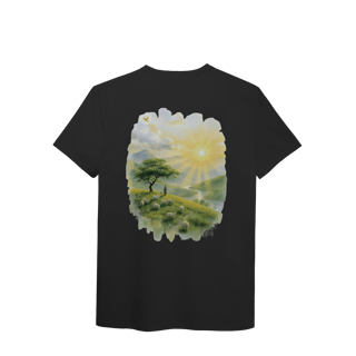 Nome do produto O Senhor é o meu pastor – T-Shirt Pima