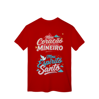 Nome do produto Coração Mineiro - T-Shirt Classic (costas)