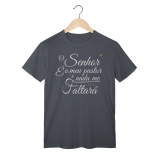 Nome do produto O Senhor é o meu Pastor - Texto - T-Shirt Classic