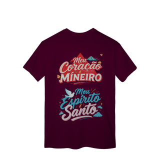 Nome do produto Coração Mineiro - T-Shirt Classic (costas)