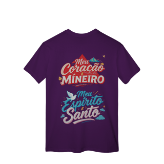 Nome do produto Coração Mineiro - T-Shirt Classic (costas)