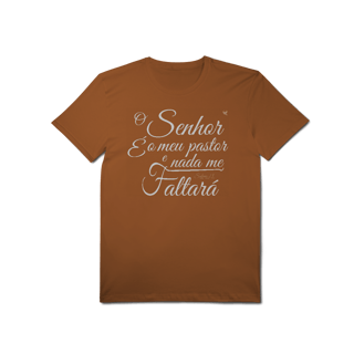 Nome do produto O Senhor é o meu pastor – T-Shirt Pima