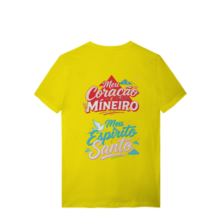 Nome do produto Coração Mineiro - T-Shirt Quality (costas)