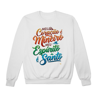 Coração Mineiro 2 - Moletom Prime Fechado