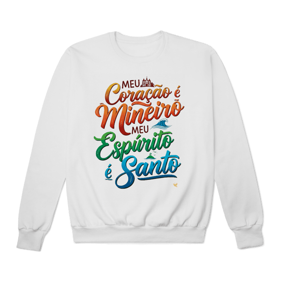 Coração Mineiro 2 - Moletom Prime Fechado