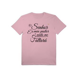 Nome do produto O Senhor é o meu pastor – T-Shirt Pima