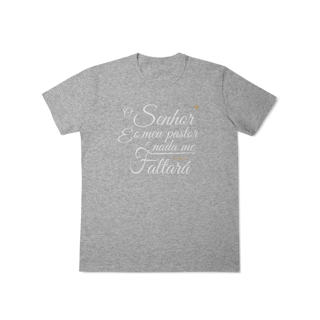 Nome do produto O Senhor é o meu Pastor - Texto - T-Shirt Classic