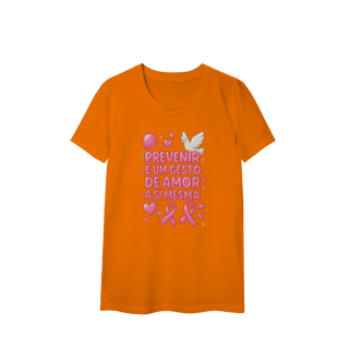 Nome do produto Prevenir é um gesto de amor - Baby Long Feminina