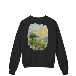 Nome do produto O Senhor é o meu pastor - Moletom Prime Fechado