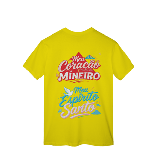 Nome do produto Coração Mineiro - T-Shirt Classic (costas)