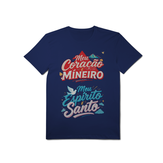 Coração Mineiro - T-Shirt Pima