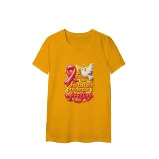 Nome do produto Fé que Fortalece - Baby Long Feminina