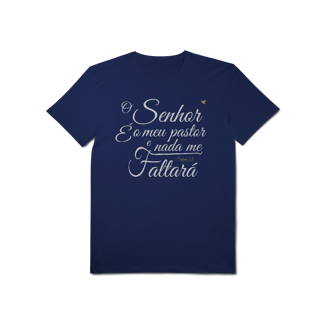 Nome do produto O Senhor é o meu pastor – T-Shirt Pima