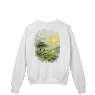 Nome do produto O Senhor é o meu pastor - Moletom Prime Fechado