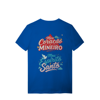Nome do produto Coração Mineiro - T-Shirt Quality (costas)