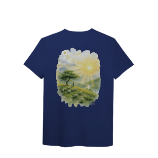 Nome do produto O Senhor é o meu pastor – T-Shirt Pima