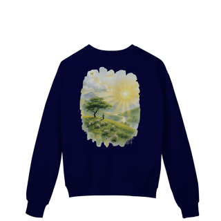 Nome do produto O Senhor é o meu pastor - Moletom Prime Fechado