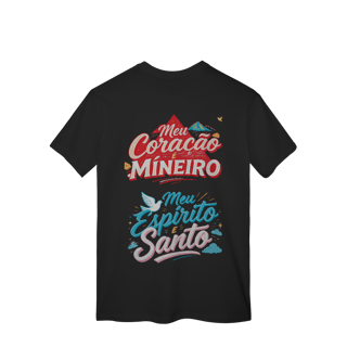 Coração Mineiro - T-Shirt Classic (costas)