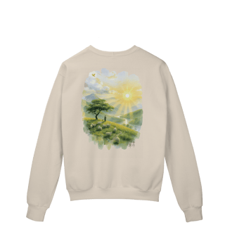 Nome do produto O Senhor é o meu pastor - Moletom Prime Fechado