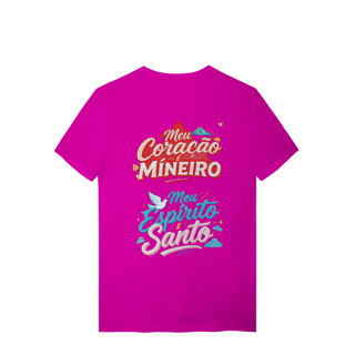 Nome do produto Coração Mineiro - T-Shirt Quality (costas)