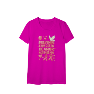 Nome do produto Prevenir é um gesto de amor - Baby Long Feminina