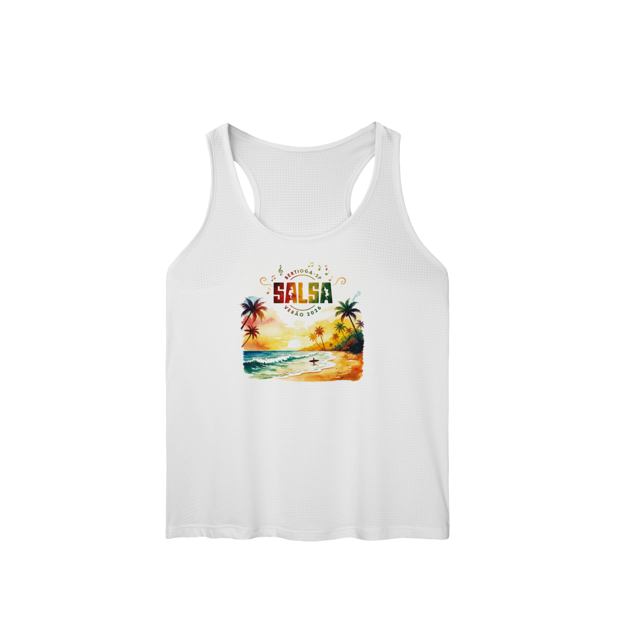 Nome do produto: Salsa Praia - Regata Fem Dry UV