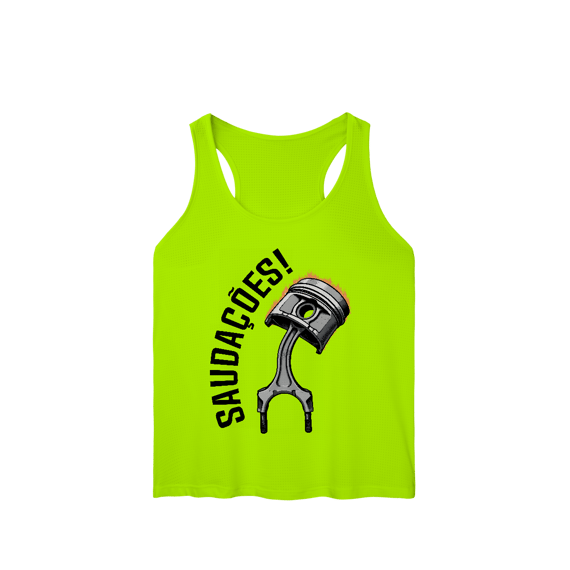 Saudações da Biela - Regata Fem Sport Dry UV - STT002