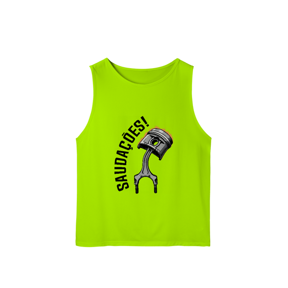 Saudações da Biela - Regata Masc Sport Dry UV - STT002