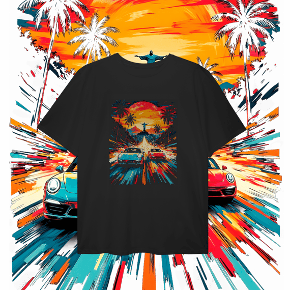 Camiseta Plus Size - Racha no Rio - STT004